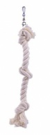 Závěsné bavlněné lano malé se 3 uzly 38cm