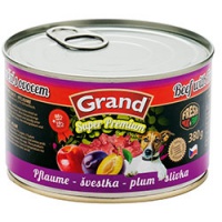 GRAND SUPER Hovězí + švestka 380g