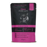 FFL cat pouch kitten chicken 85g