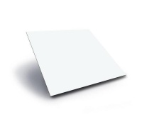 ACP panel 200x100x0,3 cm barva bílá/bílá
