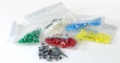 Plastové značkovací kroužky 2,8 mm- mix barev 100 ks