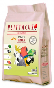 Psittacus pro papoušky Omega 3 kg